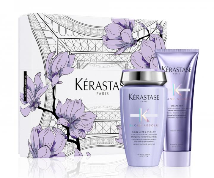 Dar�ekov� sada pre neutraliz�ciu a rozjasnenie blond vlasov K�rastase Blond Absolu Spring Box