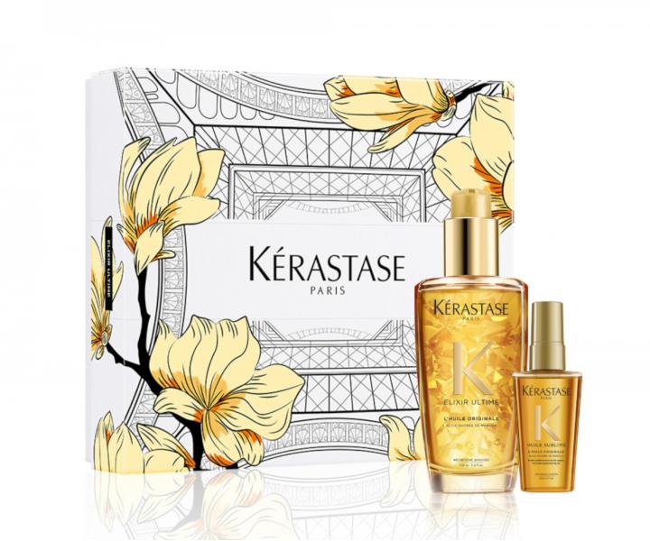 Dar�ekov� sada olejovej starostlivosti pre v�etky typy vlasov K�rastase Elixir Ultime Spring Box
