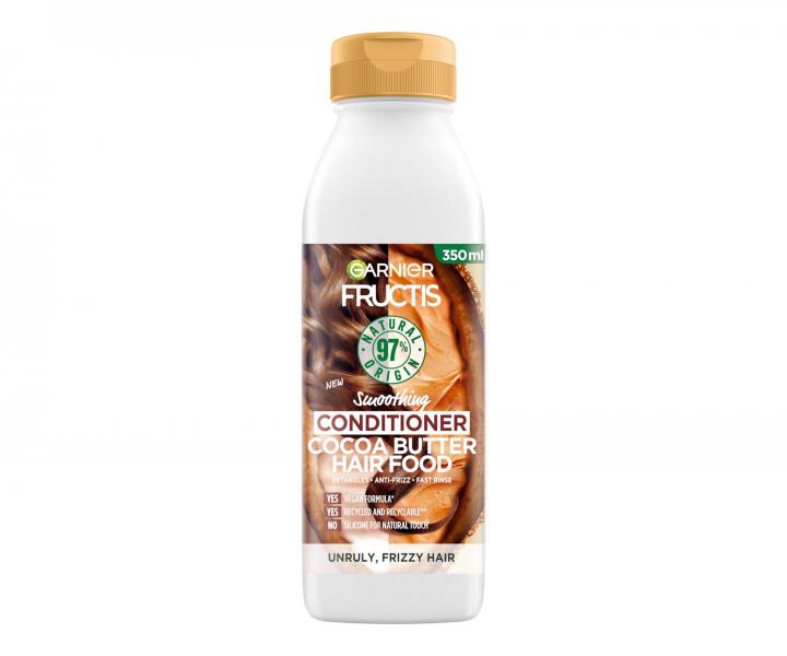 Uhladzujci kondicionr pre nepoddajn vlasy Garnier Fructis Hair Food Cocoa Butter - 350 ml