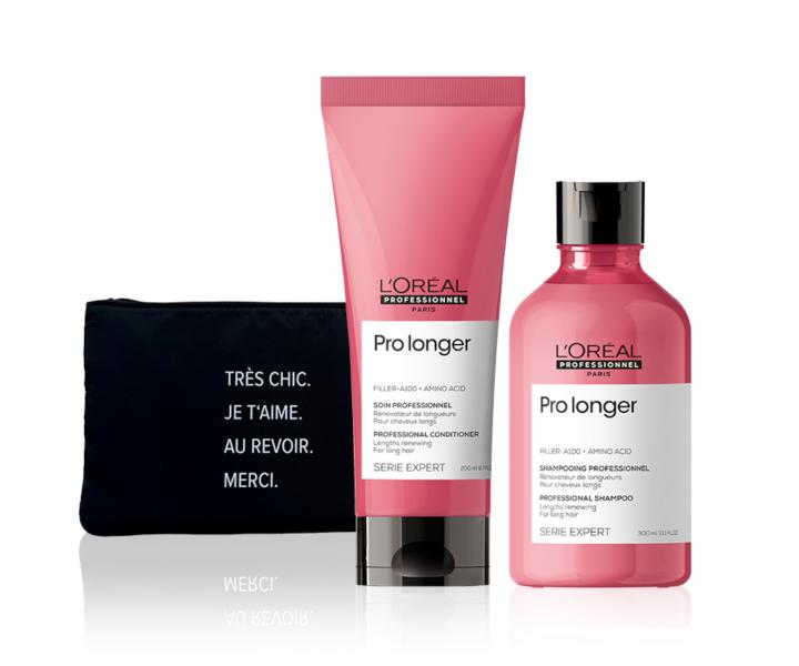 Sada na obnovenie dok Loral Professionnel Pro Longer + kozmetick taka zadarmo