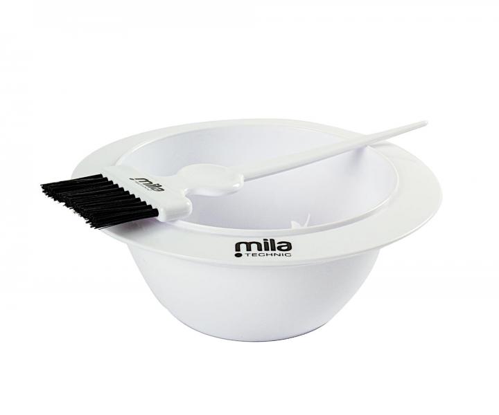 Sada na farbenie vlasov Mila Technic - biela