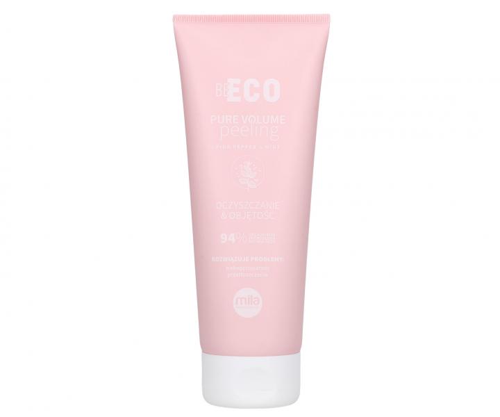 Peeling pre objem vlasov Be Eco Pure Volume Mila - 200 ml