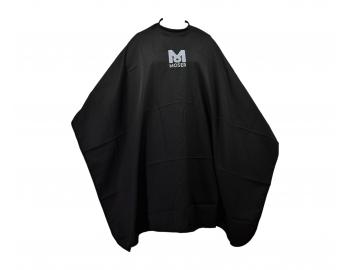 Pláštenka na strihanie vlasov Moser 135 x 150 cm - čierna s prúžkami