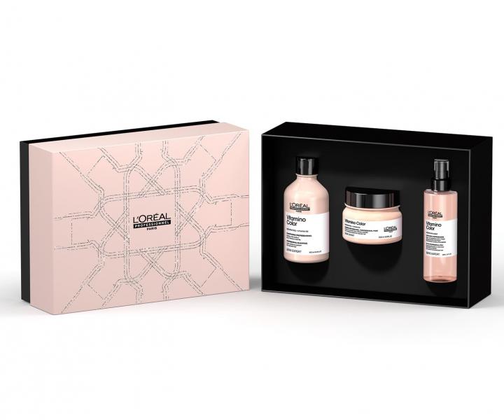 Darekov sada pre iariv farbu vlasov Loral Vitamino Color - ampn + maska + sprej