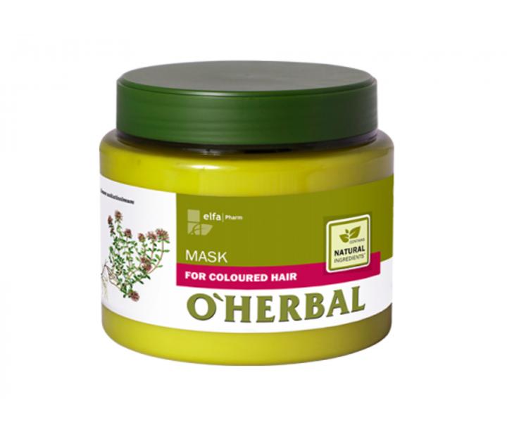 Maska pre farben vlasy OHerbal - 500 ml