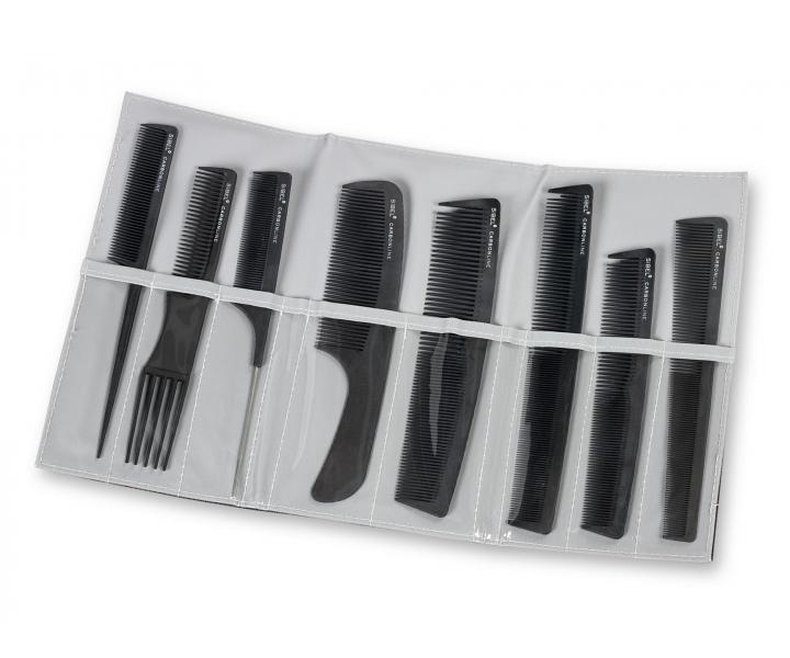 Kaderncke puzdro na hrebene Sibel - ierne + 8 ks hrebeov