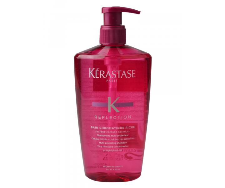 �amp�n pre ochranu farby zcitliv�l�ch vlasov K�rastase Reflection Chromatique Riche - 500 ml