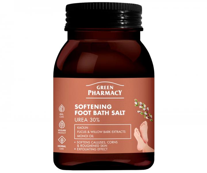 Zjemujca kpeov so na nohy Green Pharmacy Softening Foot Bath Salt - 400 g