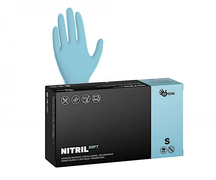 Nitrilov rukavice Espeon Nitril Soft - 100 ks, modr