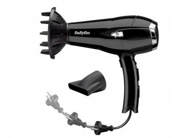 Fn na vlasy s navjacm kblom Babyliss Cordkeeper D374DE - 2000 W, ierny