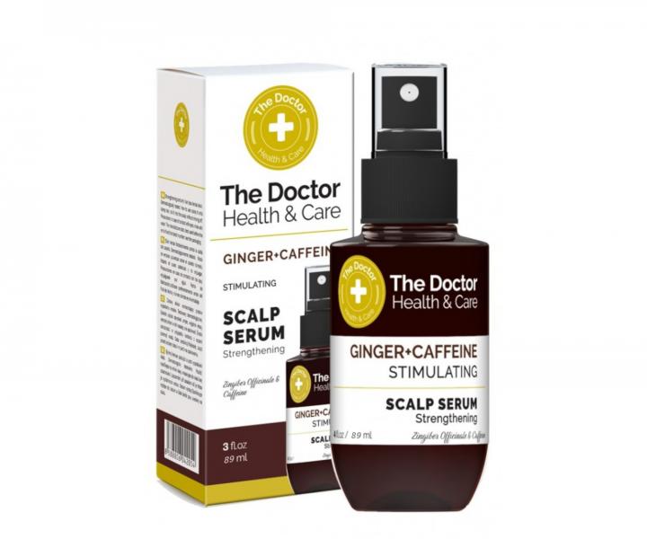 Stimulujce srum na zvenie objemu vlasov The Doctor Ginger+Caffeine Scalp Serum - 89 ml