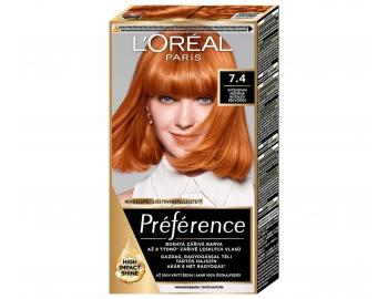 Permanentn� farba Lor�al Pr�f�rence 7.4 intenz�vna meden�