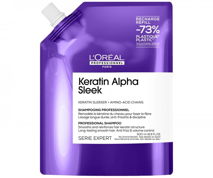 Rad pre uhladenie krepat�ch vlasov Lor�al Professionnel Serie Expert Keratin Alpha Sleek