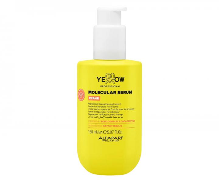 Regenera�n� posil�uj�ce bezoplachov� s�rum pre po�koden� vlasy Yellow Professional Repair Molecular Serum - 150 ml