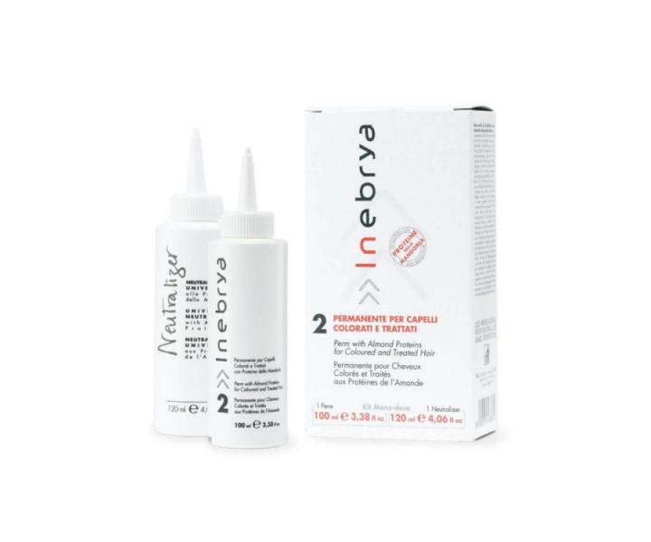 Trval� preparace 2 pre farben� vlasy Inebrya Perm 2 Capelli Colorati