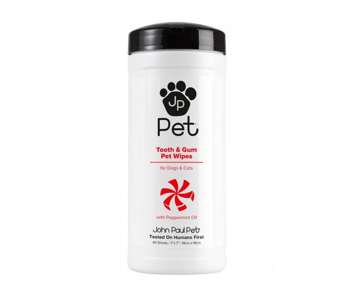 Vlh�en� obr�sky pre zuby a �asn� Paul Mitchell JP Pet - 45 ks