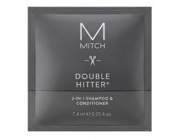 O�etruj�ci �amp�n a starostlivos� Paul Mitchell Mitch Double Hitter - 7,4 ml