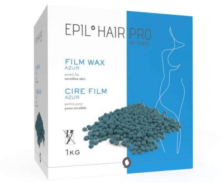Depilan vosk pre jemn pokoku Sibel Hard Wax Azur Pearls - 1000 g