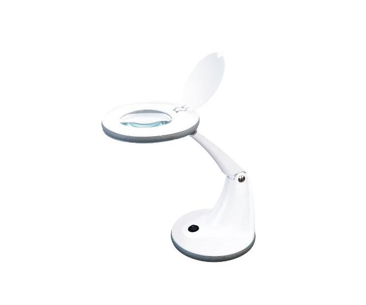 Kozmetick lupa s lampou s 5 dioptriami Sibel Nails - na postavenie