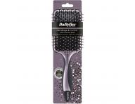 Fn na vlasy BaByliss Fashion 6604RPE, erven + irok ploch kefa na vlasy BaByliss ZADARMO