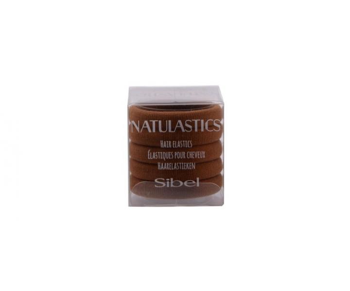 Gumiky do vlasov Natulastics, Sibel - medov 5 ks