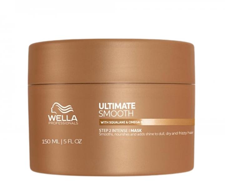 Maska pre lesk a hebkos suchch vlasov Wella Professionals Ultimate Smooth Mask - 150 ml