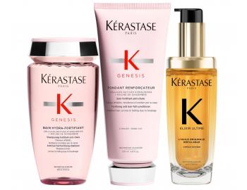S�prava na posilnenie vlasov so sklonom k padaniu K�rastase Genesis s olejom Elixir Ultime L'Huile Originale Refil