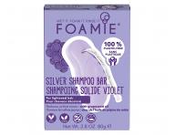 Tuh� �amp�n pre blond a zosvetlen� vlasy Foamie Shampoo Bar Silver Linings - 80 g