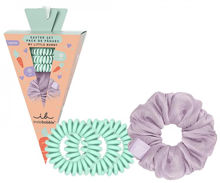 Sada pirlovch gumiiek Invisibobble Sprunchie and Original My Little Bunny
