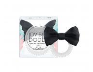 �pir�lov� gumi�ka s ma��ou Invisibobble Bowtique True Black - �ierna