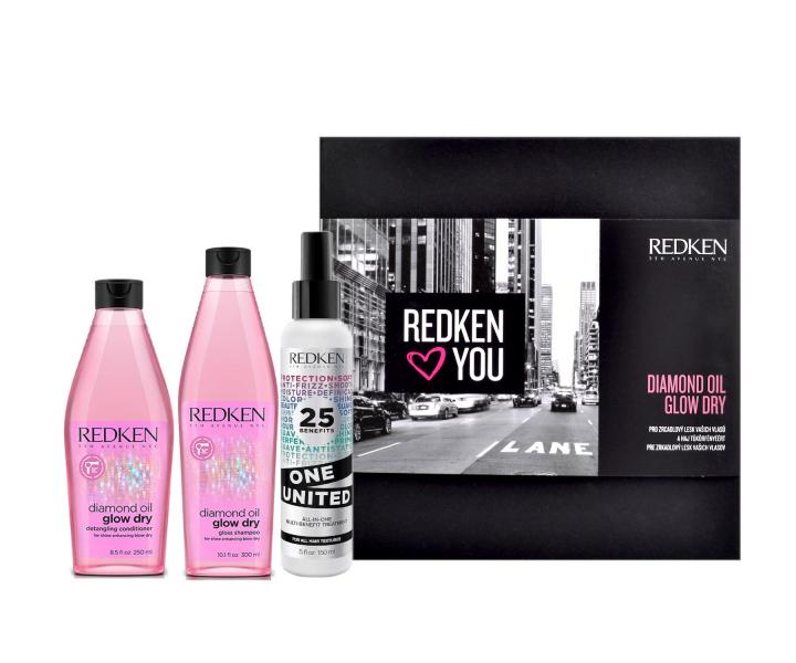 Darekov sada pre lesk vlasov Redken Diamond Oil Glow Dry