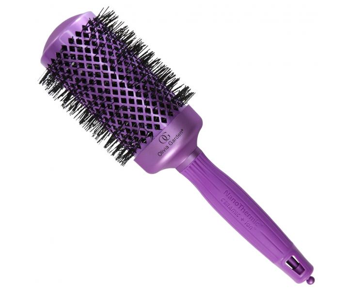 Kefa s nylonovmi tetinami Olivia Garden NanoThermic Thermal Violet Valentine - 54 mm