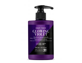 Farebný toner na vlasy Black Professional Crazy Toner - Glowing Violet (fialový)