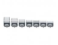 Sada nhradnch nstavcov Andis Master Premium Metal Clip Comb Set - 7 ks