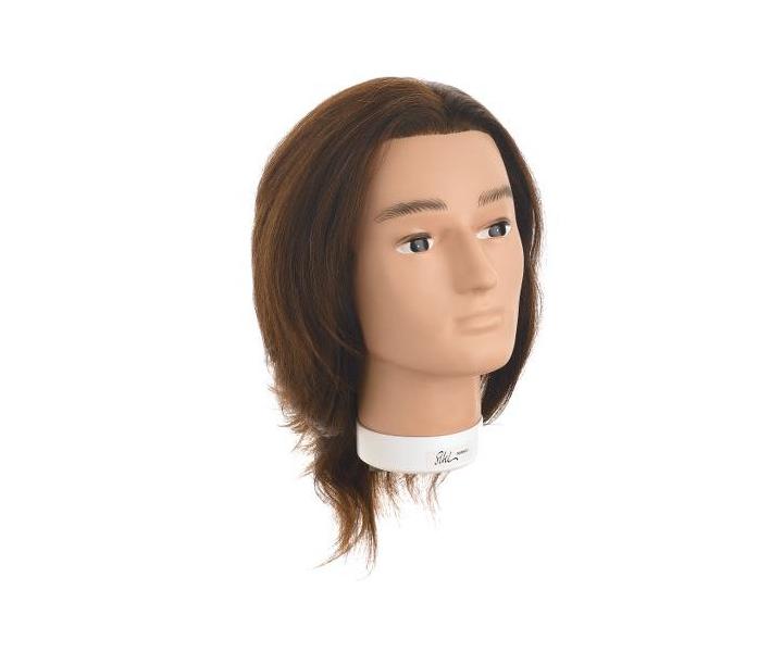 Cvin pnska hlava s prrodnmi vlasmi Sibel Bobby - hned, 15-25 cm