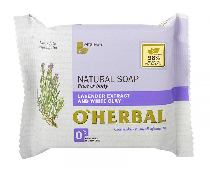 Prrodn mydlo pre cel telo s levanduou O`Herbal Lavender - 100 g