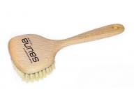 Mas�na a saunovacia kefa Keller z bukov�ho dreva s p��r.�t�tinami