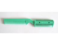 Zrez�va� na vlasy s hrebienkom - zelen�