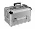 Profesion�lny kadern�cky a kozmetick� kufor Eurostil Professional - strieborn� - II. jakost, povrchov� vady