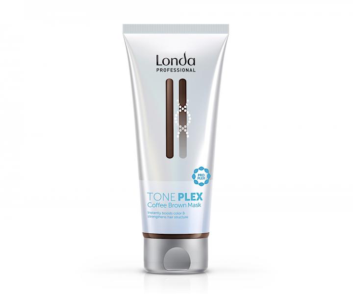 Maska na oivenie hnedch odtieov Londa Professional TonePlex Coffee Brown Mask - 200 ml