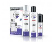 Sada pre silne rednce chemicky oetren vlasy Nioxin System 6 Trial Kit No.6
