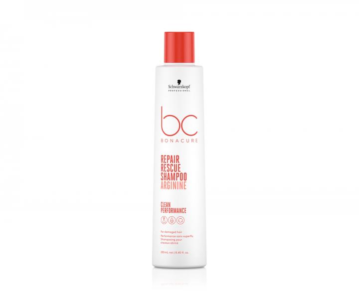 ampn pre pokoden vlasy Schwarzkopf Professional BC Bonacure Repair Rescue Shampoo - 250 ml