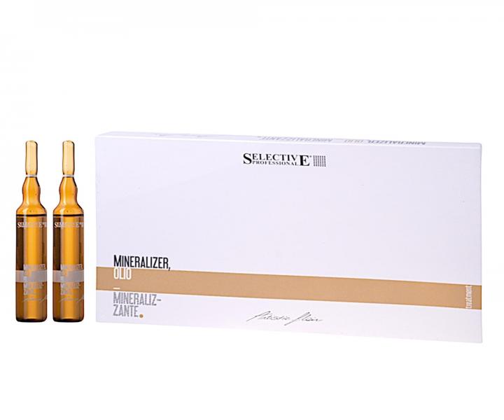Re�trukturaliza�n� mineraliza�n� s�rum Selective Professional Artistic Flair Olio Mineralizer - 10 x 12 ml