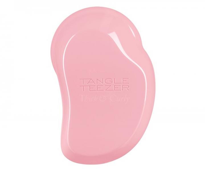 Kefa na rozesvanie hustch a kudrnatch vlasov Tangle Teezer Thick and Curly - svetlo ruov