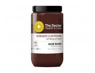 Stimulujca maska na dodanie hustoty vlasov The Doctor Ginger + Caffeine Hair Mask