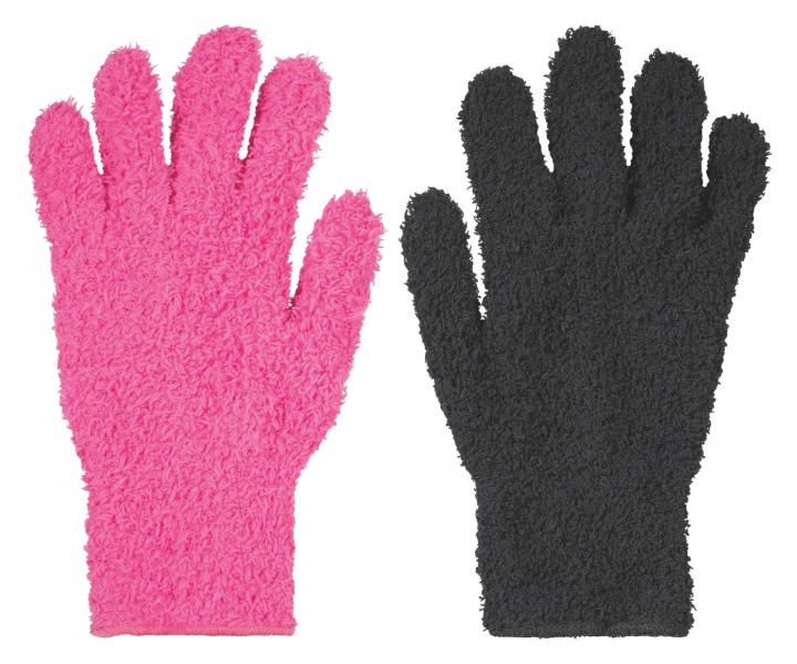 Mel�rovacie rukavice Sibel Bleach Gloves Blenders Pink & Black - 2 ks