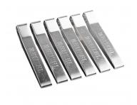 Barber spony na ltku na zapnutie pltenky Reuzel Super Barber Cape Cloth Clip - 6 ks, strieborn