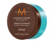 Pom�da na vlasy so silnou fix�ciou Moroccanoil Sculpting Pomade - 75 ml