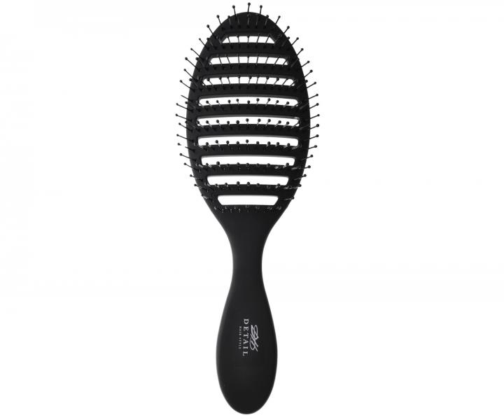 Kefa na roz�es�vanie a f�kanie vlasov Detail - Hair style Vent Brush - �ierna