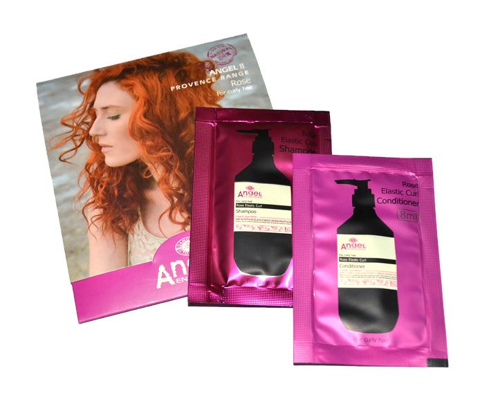 Sada vlasovej kozmetiky pre vlnit vlasy Angel 2 x 8 ml - rua (bonus)